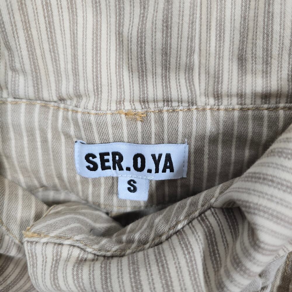 Ser.O.Ya Haley Distressed Patchwork-Effect Denim … - image 5